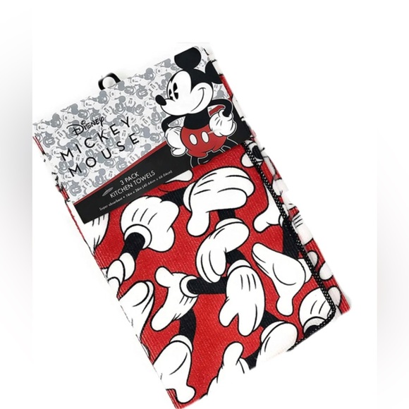 Disney Mickey Mouse Kitchen Towels 3-Pack - Picture 4 of 5
